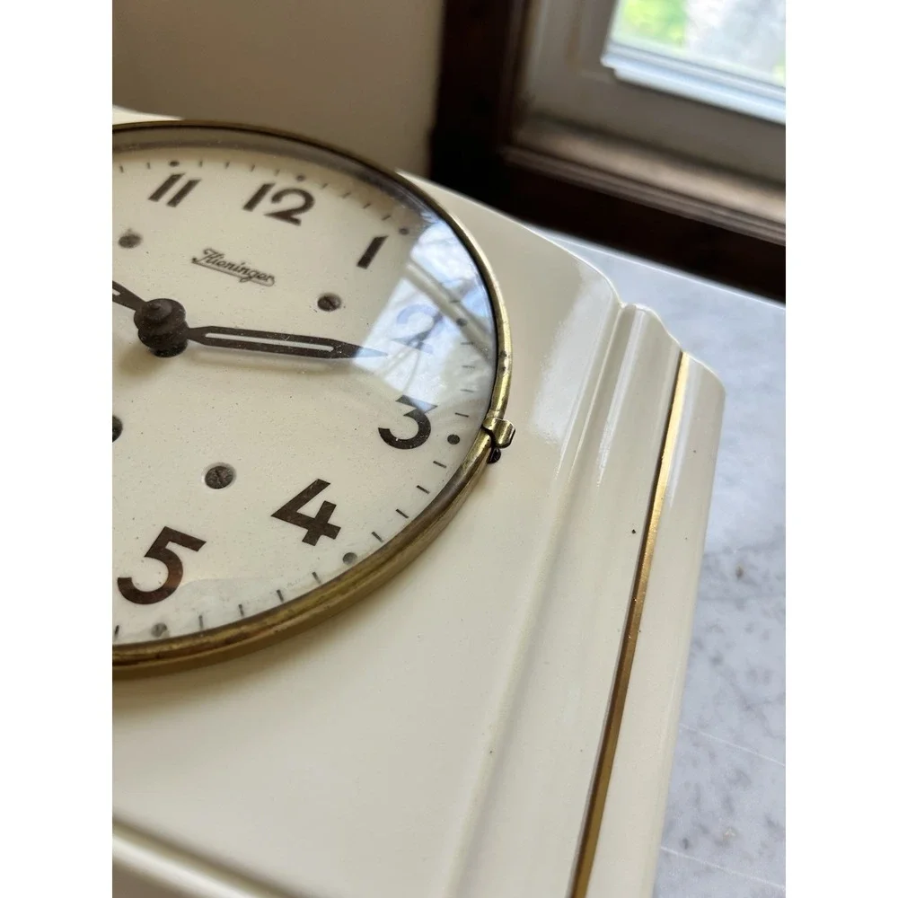 Vintage Kienzle Germany Kitchen Wall Clock Untested